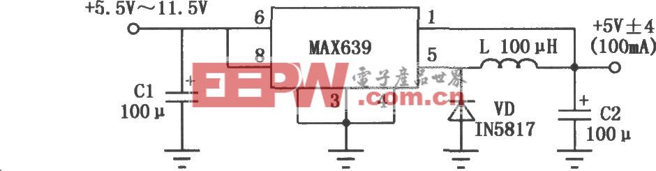 MAX639多功能开关集成稳压器