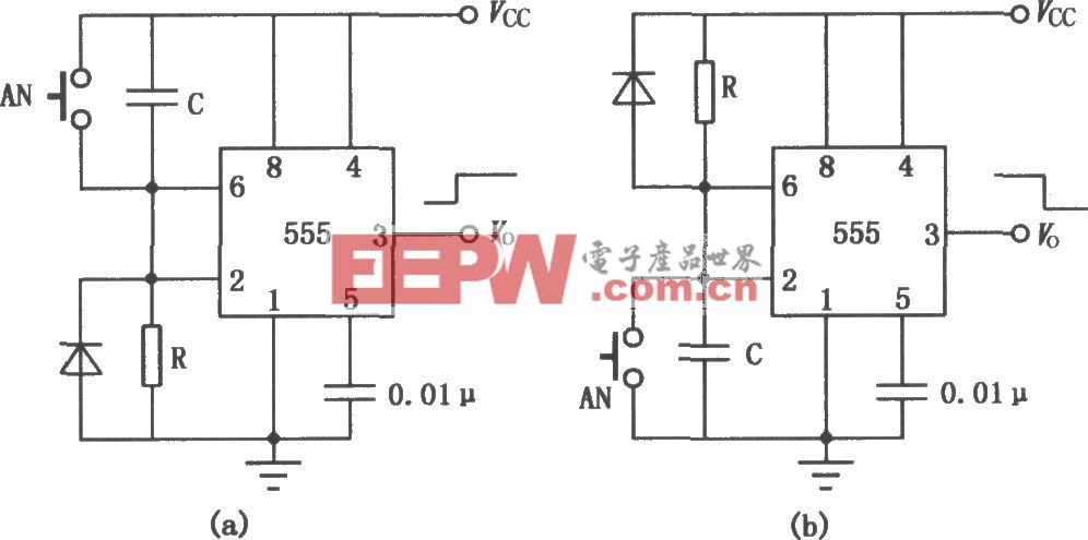555组成的定时电路