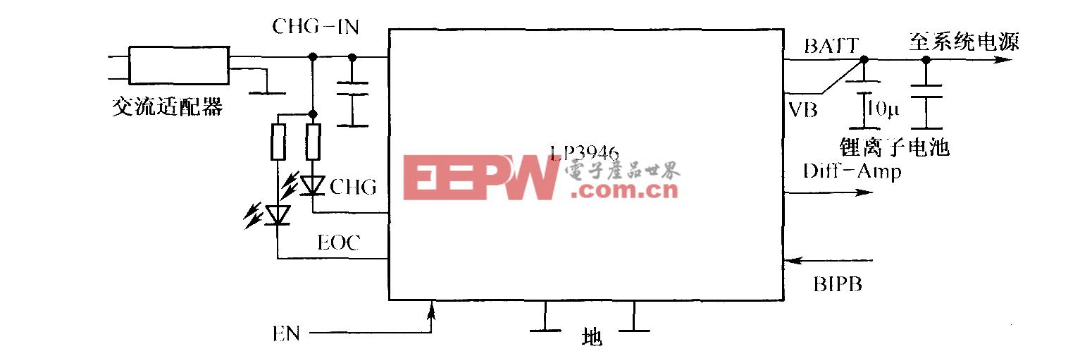 LP3945构成的独立型充电器