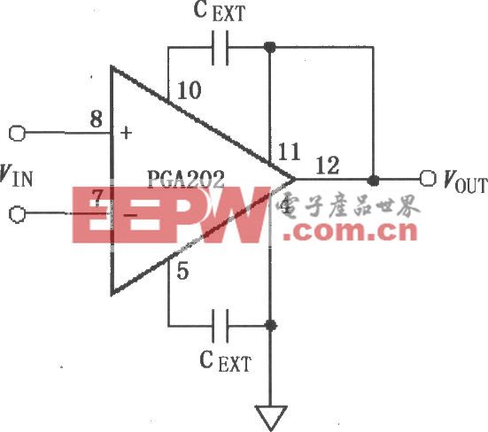 PGA202输出滤波电路