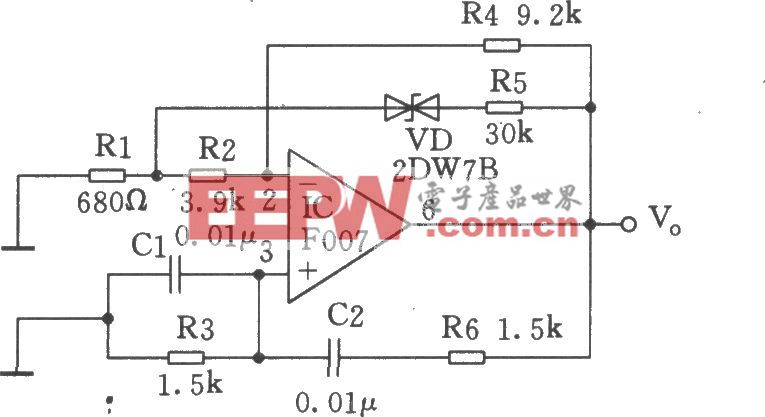 文氏电桥正弦波振荡器