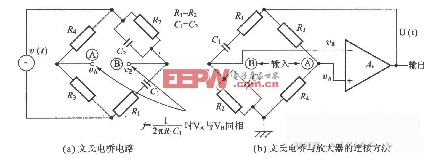 文氏电桥及其振荡电路