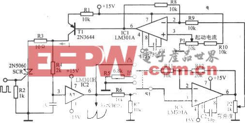 可调非线性斜坡振荡电路