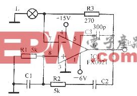 采用组件FX0021的功率振荡器