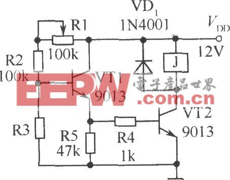 光暗控制继电器的电路