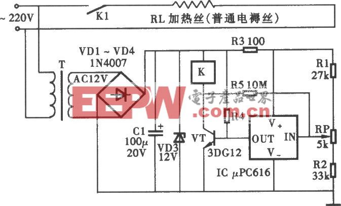 简易温控电路