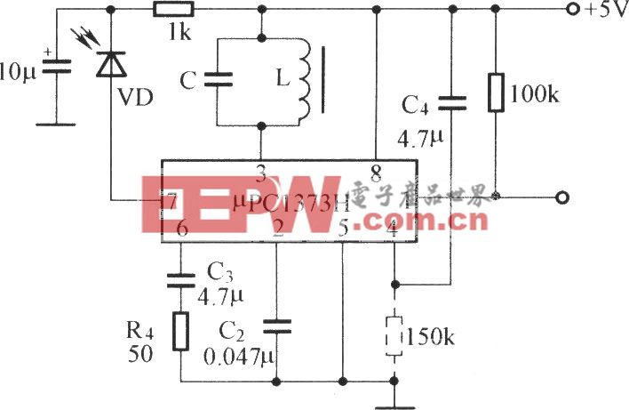 μPC1373H的应用电路