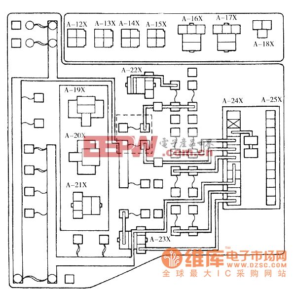 东南菱绅易熔丝(位于发动机室继电器盒)电气系统电路图