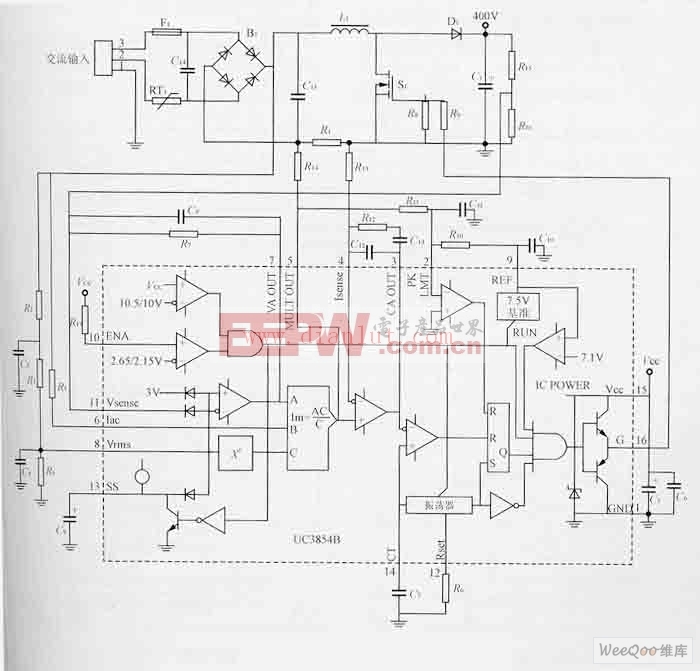 基于UC3854B的新型高压钠灯电子镇流器电路