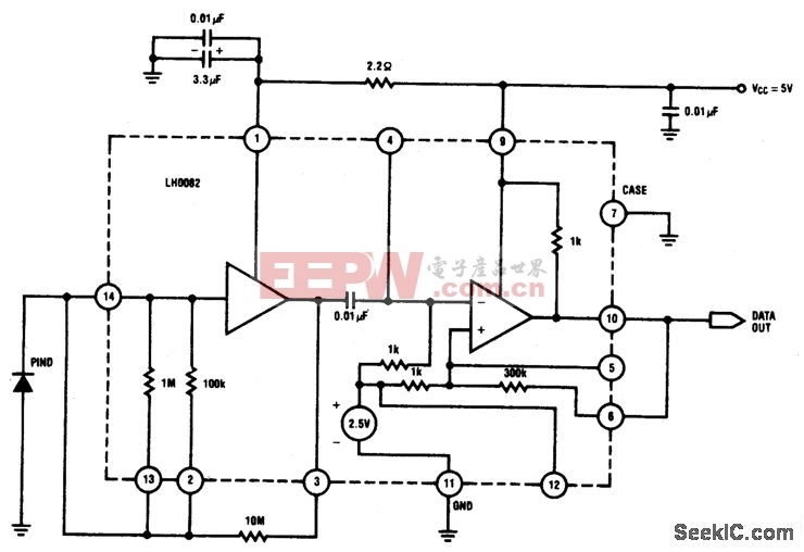 3nW低速高敏感度光电接收器