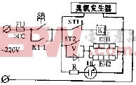 容声DCX-63A双温电子消毒柜电路原理图