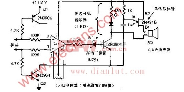 通导率测试器电路特性