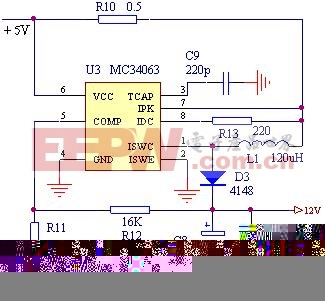 mc34063升压电路