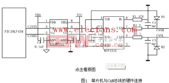 mcp2551应用电路