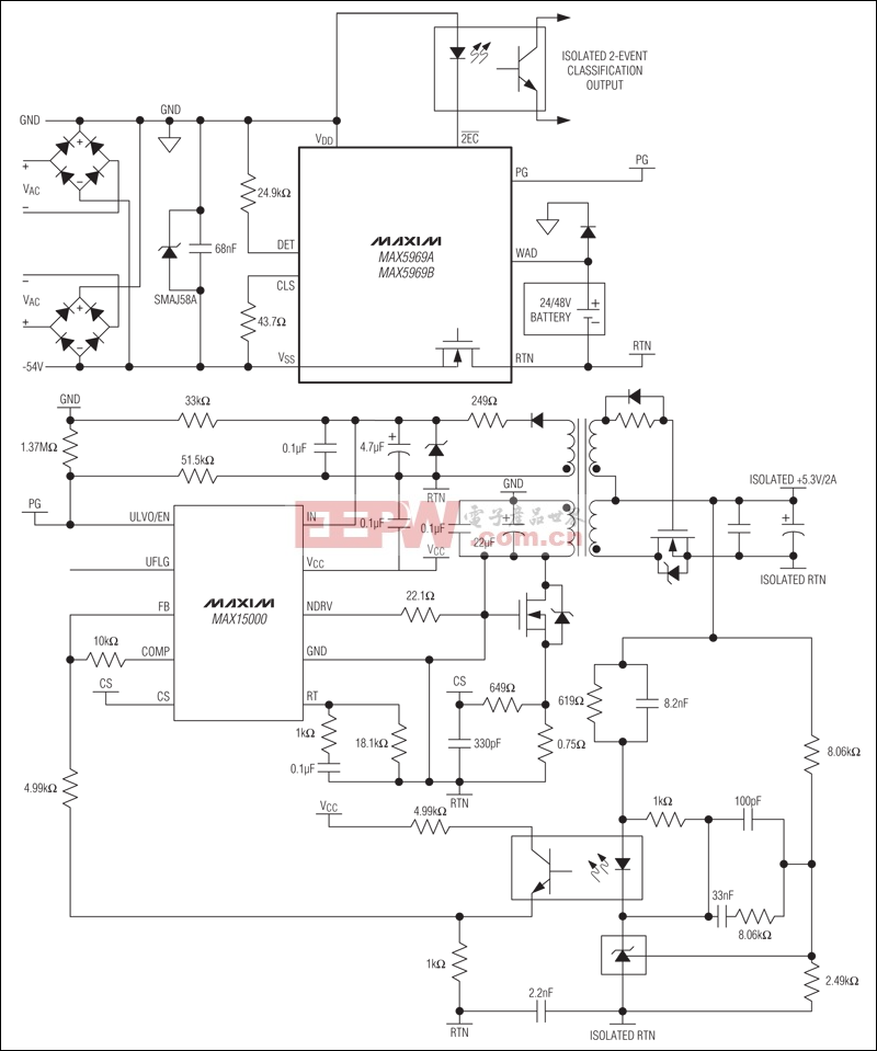 MAX5969A, MAX5969B: Typical Application Circuit