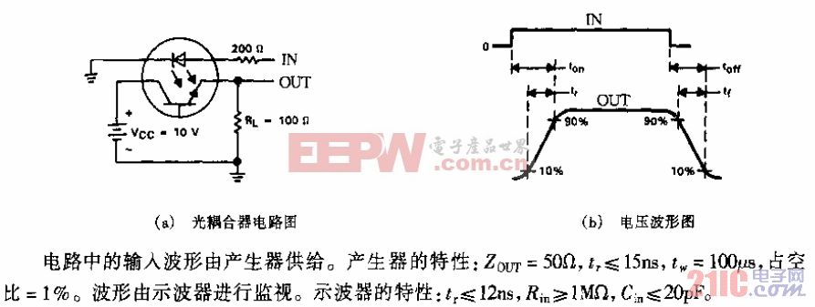 4N22A至4N24A型光电耦合器电路.gif