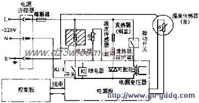 爱德CFXB40-K70电脑式电饭锅电路图