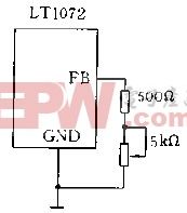 LT1072回扫稳压方式电路图