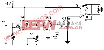 脉宽调制直流电动机控制电路 Pulse Width Modu