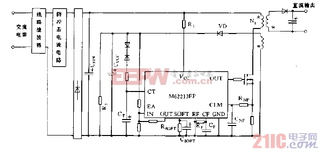 M62213FP应用实例电路图