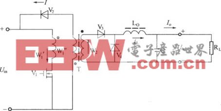 单端正激式变换器电原理电路图