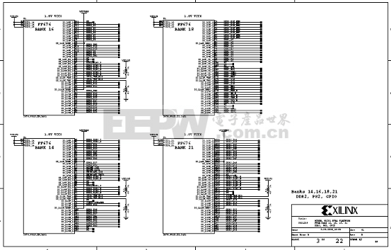 Virtex-5 FPGA ML501评估平台电路图(2)
