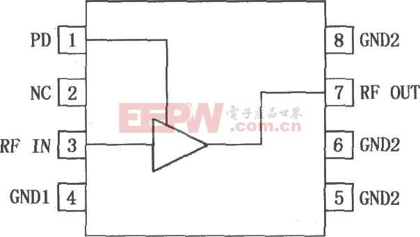 RF2347低噪声PA驱动放大器引脚