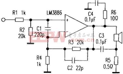 LM3886 功放电路的改进