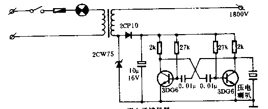 PS-1电子捕鼠器电路