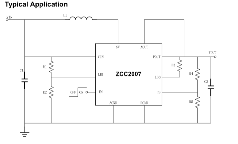 完美超越SY7066的国产同步升压芯片ZCC2007