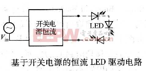 基于开关电源的恒流LED驱动电路