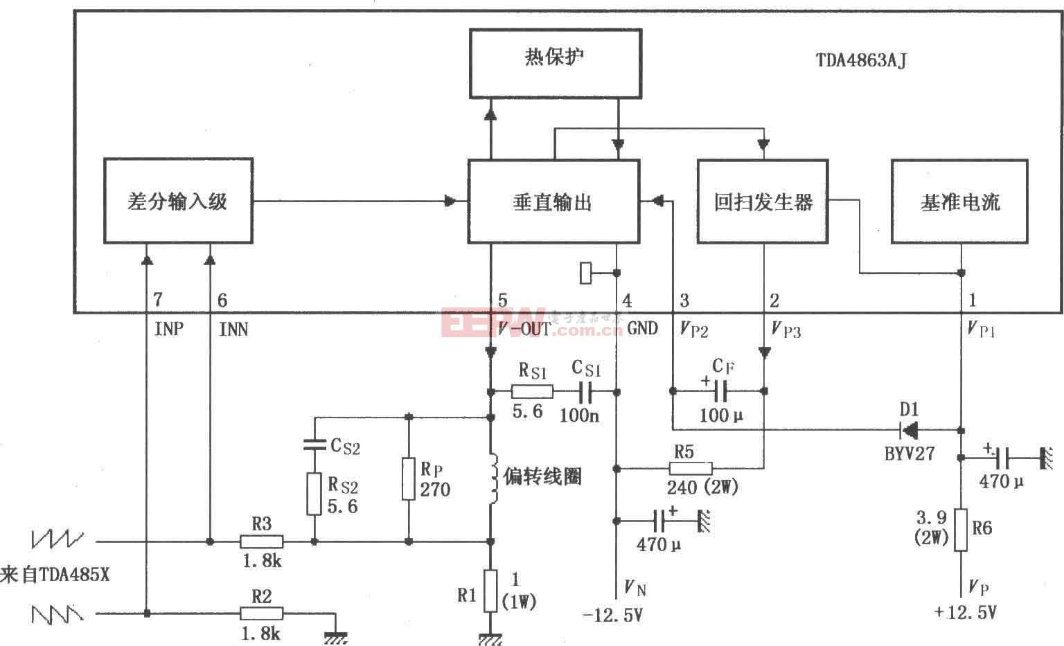 TDA4863AJ基本应用电路图(二)