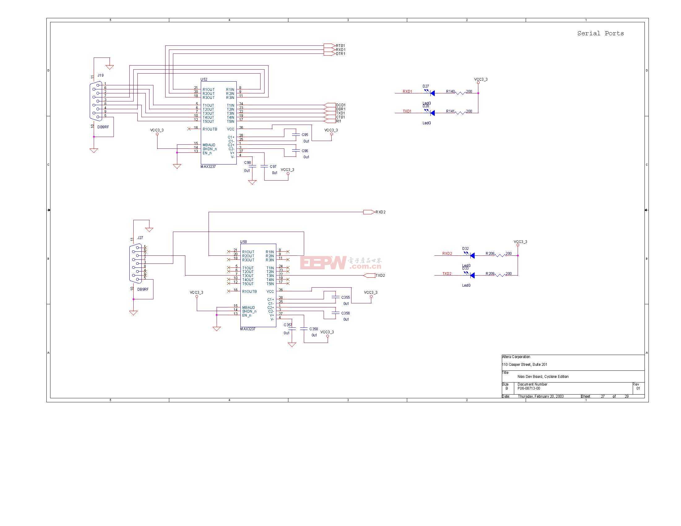 NIOS开发板电路图（Altera官方版)26